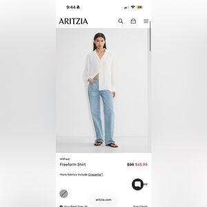 Wilfred Freeform shirt